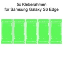 5x Samsung Galaxy S6 Edge Rahmen Kleber Klebepad Adhesive Kleberahmen