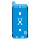 10x iPhone X 10 Rahmen Display LCD Kleber Klebepad Adhesive Wasser Dichtung Kleberahmen Rahmenkleber Schwarz