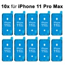 10x iPhone 11 Pro Max Rahmen Display LCD Kleber Klebepad Adhesive Wasser Dichtung Kleberahmen Rahmenkleber Schwarz