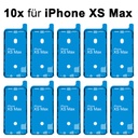 10x iPhone XS Max Rahmen Display LCD Kleber Klebepad Adhesive Wasser Dichtung Kleberahmen Rahmenkleber Schwarz