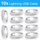 10x Lightning Ladekabel für iPhone 4 4s 5 5s 5c 6 6s 6 Plus 7 Plus
