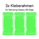 3x Samsung Galaxy S6 Edge Rahmen Display Kleber Klebepad Adhesive Wasser Dichtung Kleberahmen Rahmenkleber
