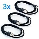 3x Typ-C USB Daten-/ Ladekabel
