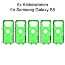 5x Samsung Galaxy S8 Rahmen Kleber Klebepad Adhesive Kleberahmen Rahmenkleber