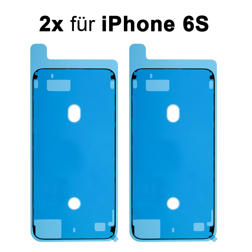 2x iPhone 6S Rahmen Display Kleber Klebepad Adhesive LCD Glue Wasser Dichtung Kleberahmen