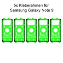 5x Samsung Galaxy Note 9 SM-N960F Rahmen Kleber Klebepad Adhesive Wasser Dichtung Kleberahmen Rahmenkleber
