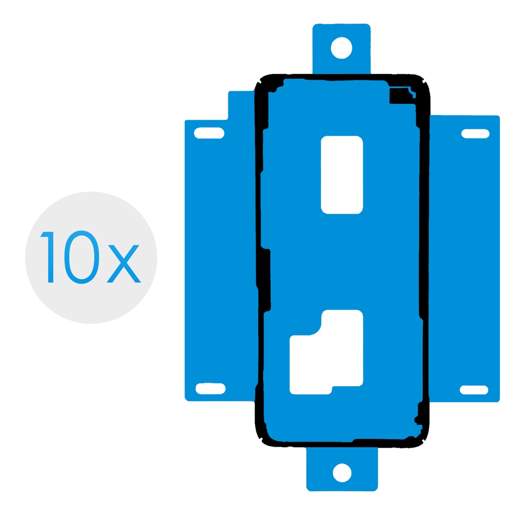 5x Samsung Galaxy S20+ Plus SM-G985F Rahmen Kleber Klebepad Adhesive Wasser Dichtung Kleberahmen Rahmenkleber