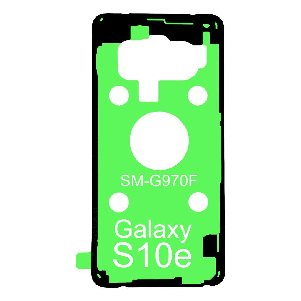 5x Samsung Galaxy S10e SM-G970F Rahmen Kleber Klebepad Adhesive Wasser Dichtung Kleberahmen Rahmenkleber