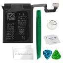 Ersatzakku für Apple Watch Serie 4 / 40 mm Akku Li-Ion - Ersetzt A2058 | A2007- Werkzeugset