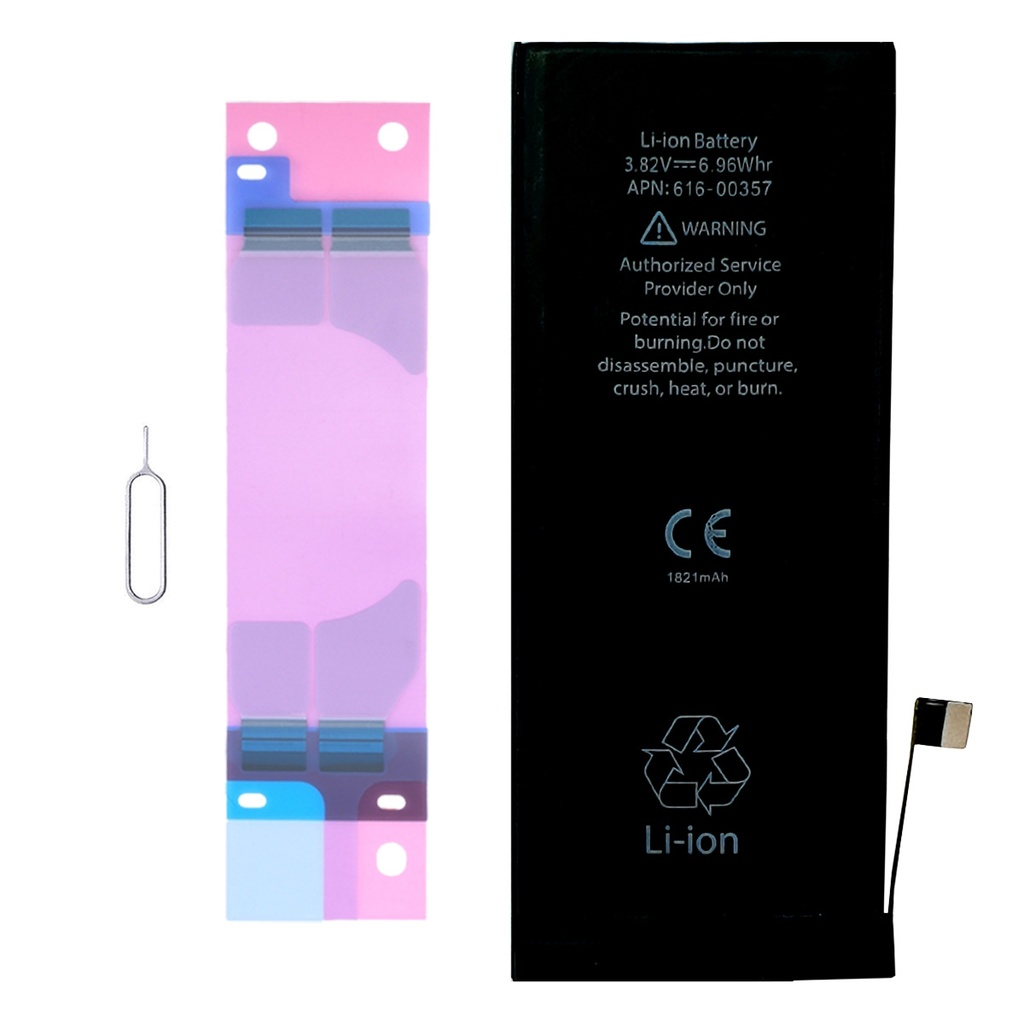 [DNG-0-2075] Ersatzakku Apple iPhone 8 / 8G Akku Li-Ion - Ersetzt APN 616-00361 + Klebestreifen
