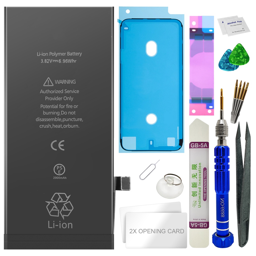 [DNG-0-2126] Akku für Apple iPhone 8 Ersatzakku Batterie Li-Ion 1821mAh Accu mit Werkzeugset