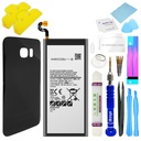 Ersatzakku Akku für Samsung Galaxy S7 Edge SM-G935F EB-BG935ABE + Akkudeckel Black (Schwarz) + Werkzeug Set / Umbau Kit