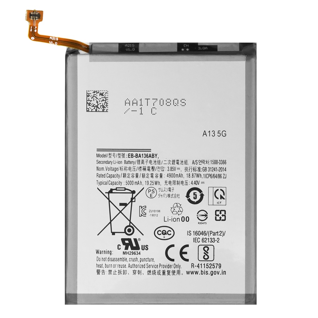 [DNG-0-2439] Ersatzakku für das Samsung Galaxy A13 5G | EB-BA136ABY