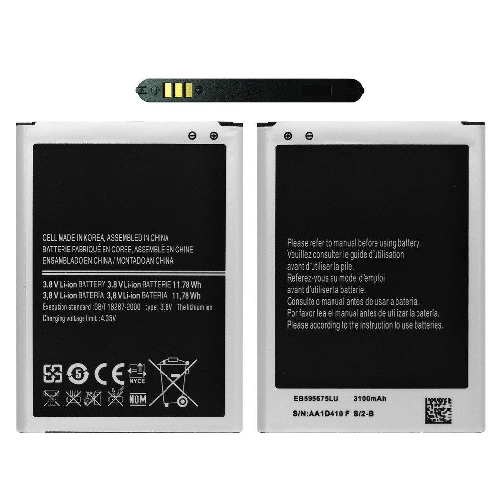 [DNG-0-2448] Ersatzakku für Samsung Note 2 Akku GT-N7100 N7100 Akku