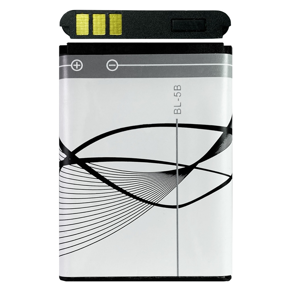 Akku kompatibel zu Nokia 3220 3230 5140 5140i 5200 5300 5320 5500 Xpress - ersetzt BL-5B BL5B Ersatzakku