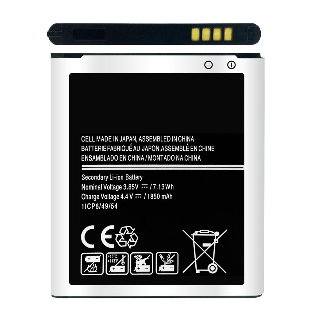 Akku für Samsung Galaxy J1 2015 SM-J100H EB-BJ100BBE CBE J100 Li-Ion Ersatzakku