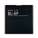 Akku kompatibel zu Nokia 5100 Classic 5100C 6500 6500C 7900 Prism 7900P - ersetzt BL-6P BL6P BP-6P BP6P Ersatzakku