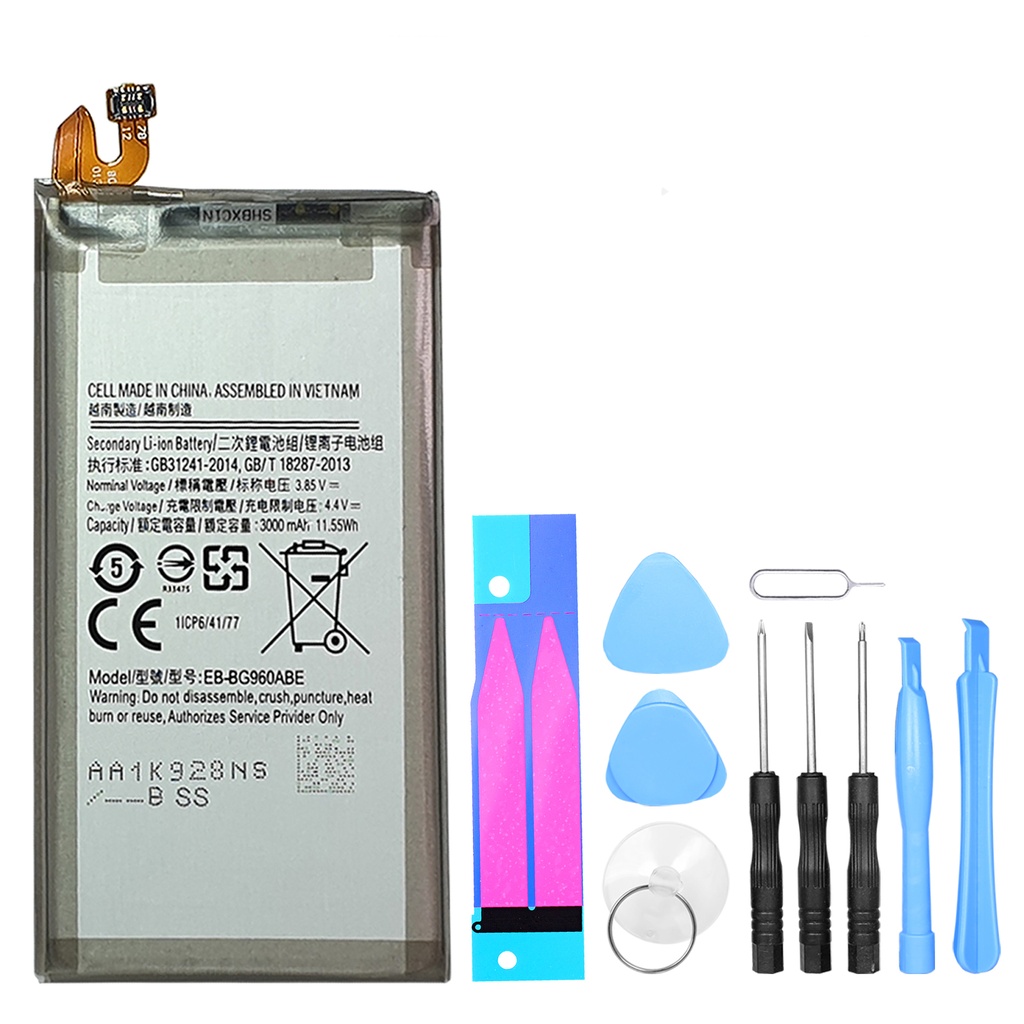 Ersatzakku für Samsung Galaxy S9 SM-G960F - EB-BG960ABE + Werkzeugset