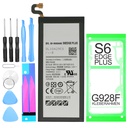 Ersatzakku Akku für Samsung Galaxy S6 Edge Plus G928F EB-BG928ABE + Werkzeug + Kleberahmen