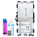Akku kompatibel zu Samsung Galaxy NOTE 10.1 P600 P601 P605 WiFi Tablett Pro 2014 - T8220E 8220mAh + Werkzeugset