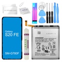 Akku kompatibel zu Samsung Galaxy S20 FE SM-G781F  ersetzt EB-BA781ABY + Werkzeugset