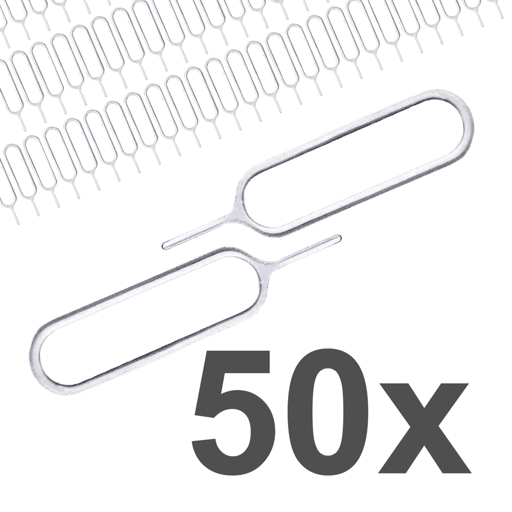 50x SIM Karten Pin Nadel Tray Tool Öffnungswerkzeug
