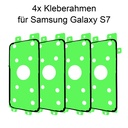 4x Samsung Galaxy S7 Rahmen Display Kleber Klebepad Adhesive Wasser Dichtung Kleberahmen Rahmenkleber