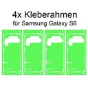 4x Samsung Galaxy S6 Rahmen Display Kleber Klebepad Adhesive Wasser Dichtung Kleberahmen Rahmenkleber
