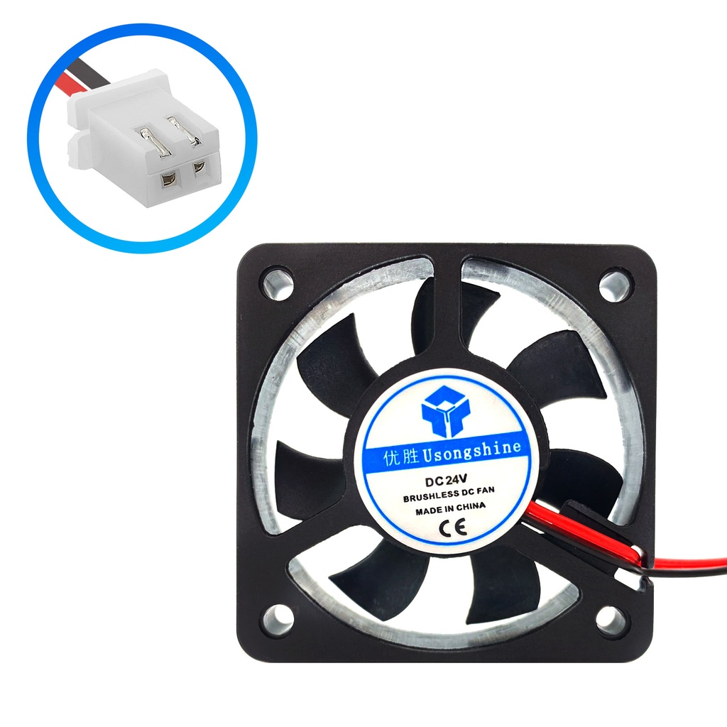 5010 Radiallüfter CPU Lüfter Bauteilkühler 24V Fan Cooler