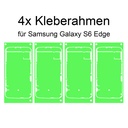 4x Samsung Galaxy S6 Edge Rahmen Display Kleber Klebepad Adhesive Wasser Dichtung Kleberahmen Rahmenkleber
