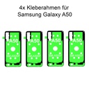 4x Samsung Galaxy A50 SM-505F Rahmen Kleber Klebepad Adhesive Wasser Dichtung Kleberahmen Rahmenkleber