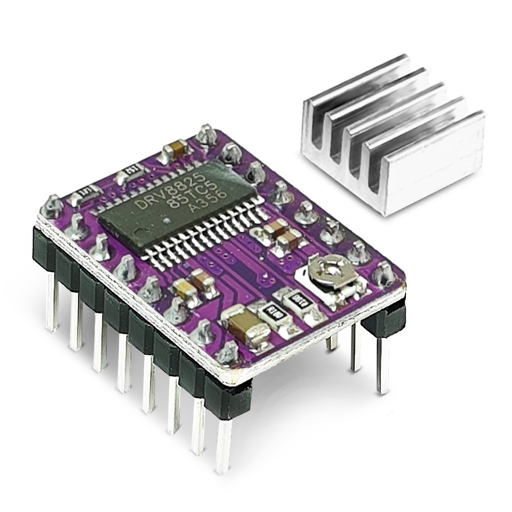 DRV8825 Schrittmotor Treiber für 3D Drucker Printer Stepper Motor Driver + Kühlkörper