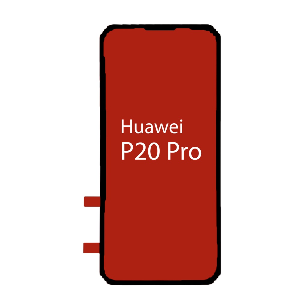 [DNG-0-2672] Huawei P20 Pro HUA-210-YYA | Rahmen Kleber Klebepad Adhesive Wasser Dichtung Kleberahmen Rahmenkleber (1x)