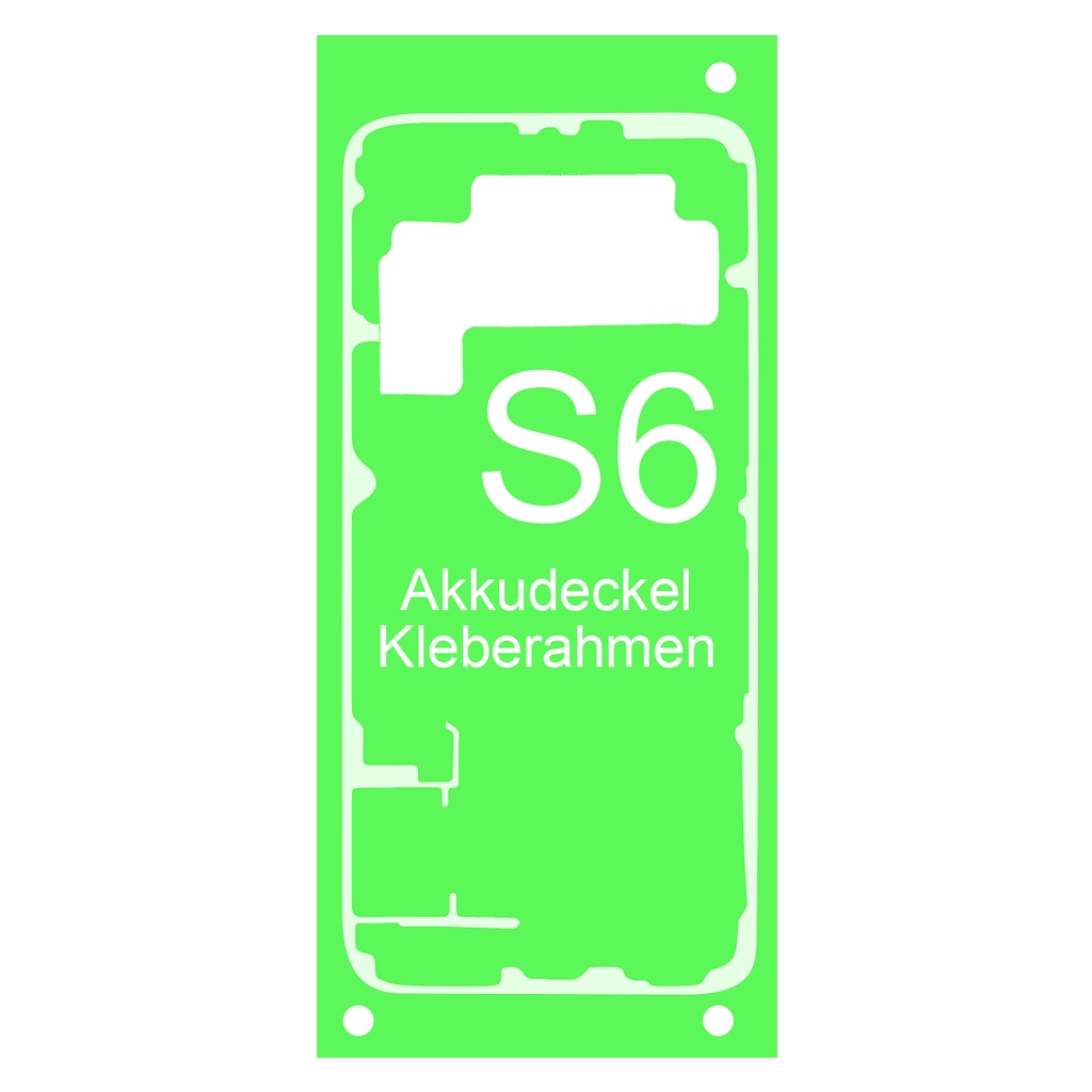 [DNG-0-2745] Samsung Galaxy S6 Rahmen Display Kleber Klebepad Adhesive Wasser Dichtung Kleberahmen Rahmenkleber