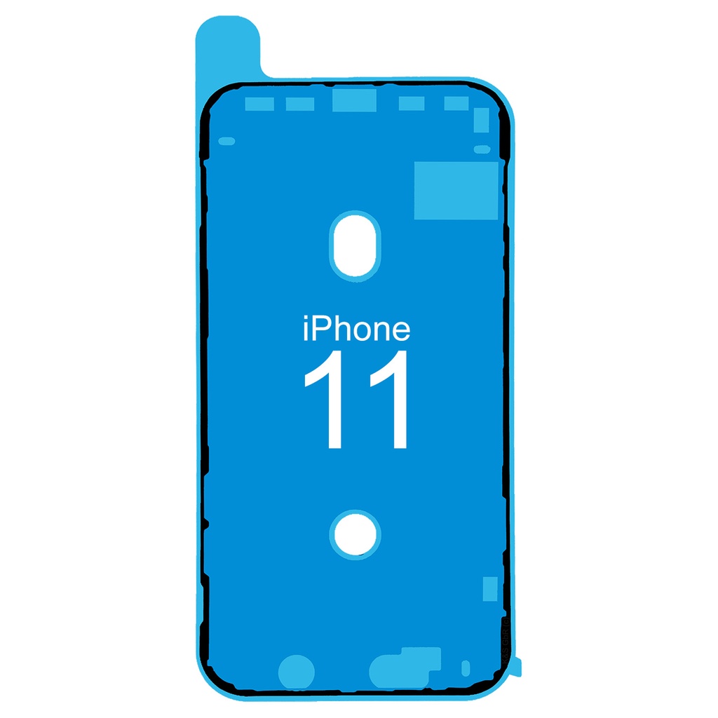 [DNG-0-2392] iPhone 11 Rahmen Display LCD Kleber Klebepad Adhesive Wasser Dichtung Kleberahmen Rahmenkleber Schwarz
