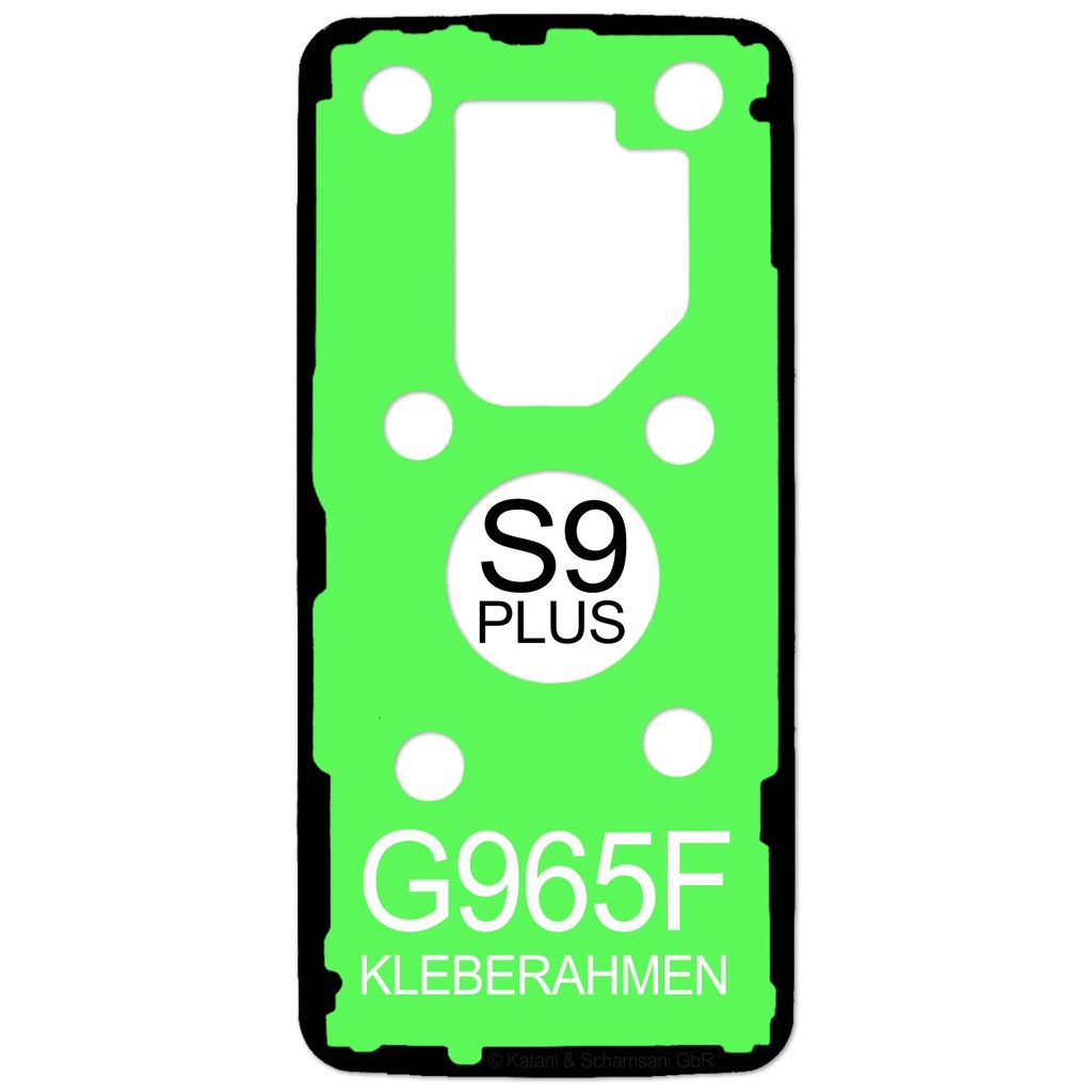 [DNG-0-2678] Samsung Galaxy S9 Plus - G965F Kleberahmen Display Kleber Klebepad Adhesive Wasser Dichtung Rahmenkleber