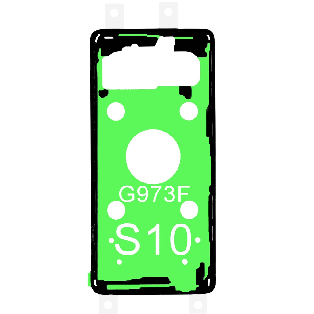 [DNG-0-2700] Samsung Galaxy S10 SM-G973F Kleberahmen Kleber Klebepad Adhesive Wasser Dichtung Rahmenkleber
