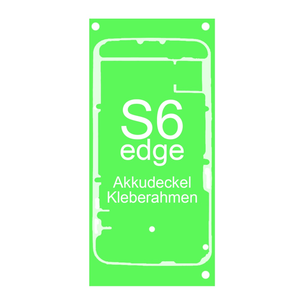 [DNG-0-2743] Samsung Galaxy S6 edge Rahmen Display Kleber Klebepad Adhesive Wasser Dichtung Kleberahmen Rahmenkleber