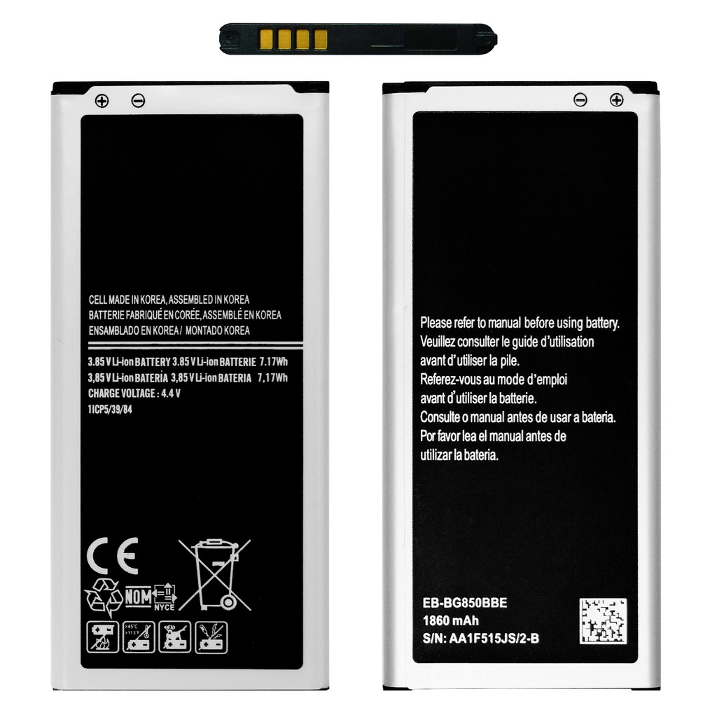 [DNG-0-2360] Ersatzakku Samsung Galaxy Alpha G850 Samsung SM-G850F Akku- EBBG850BBE