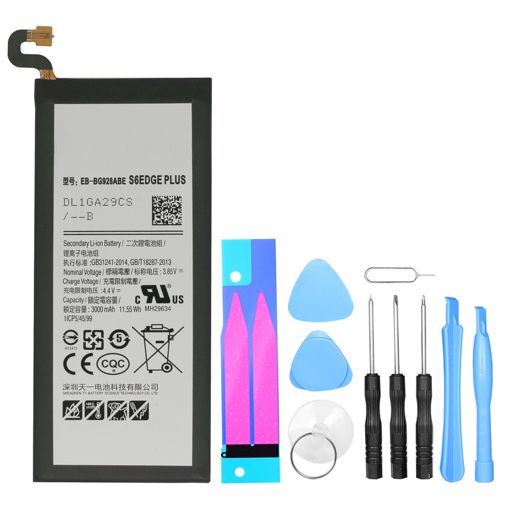 [DNG-0-2044] Ersatzakku Akku für Samsung Galaxy S6 Edge Plus G928F EB-BG928ABE + Werkzeug