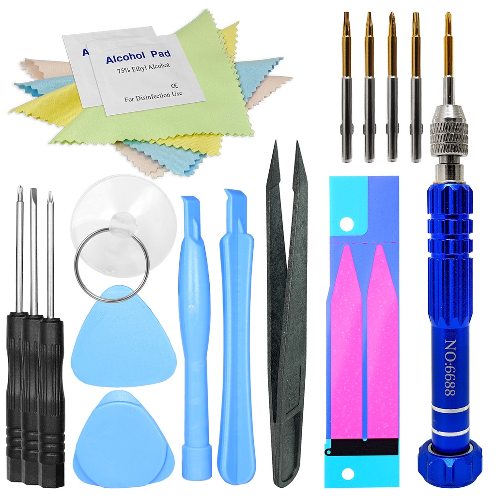 [DNG-0-2059] Spezial Reparatur Werkzeug Set Display Akku für Smartphones Handys Tablets Notebook Laptop