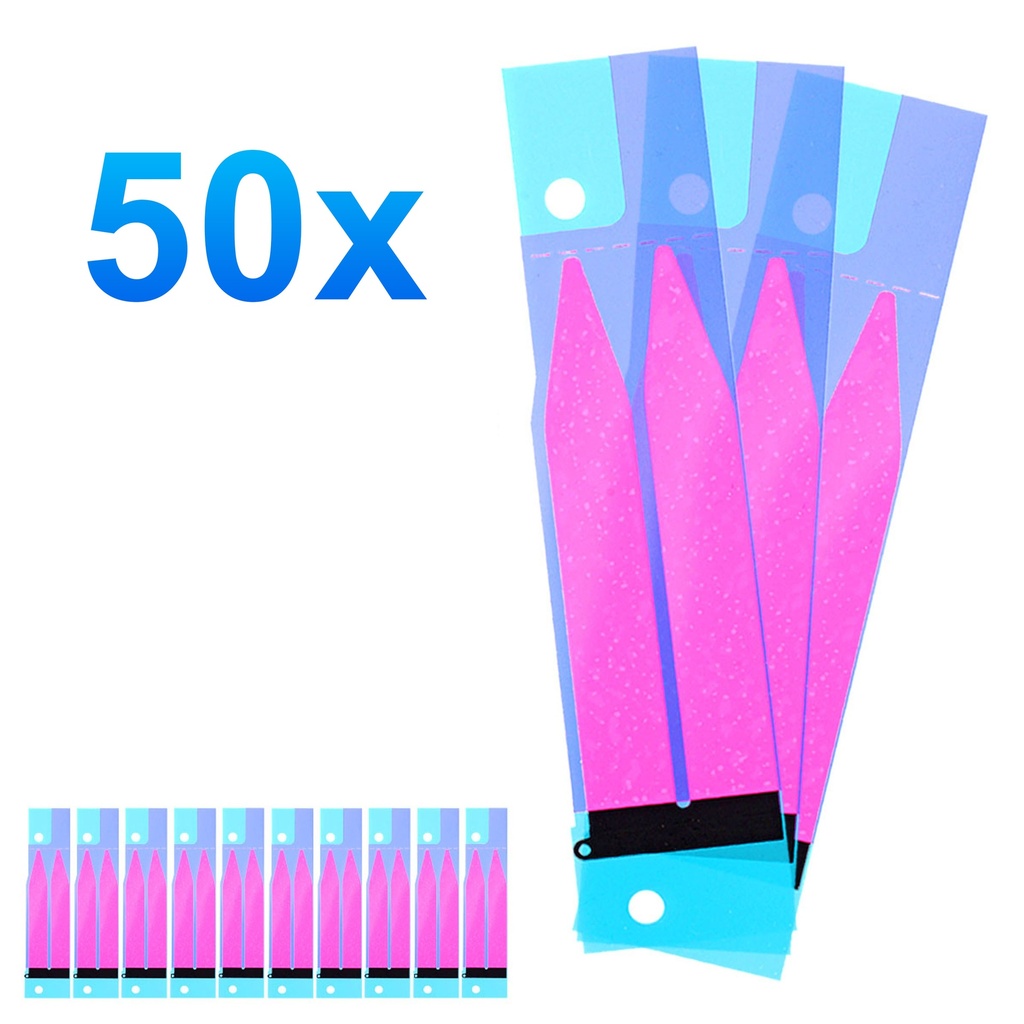 [DNG-0-2083] 50x Klebestreifen für Akku iPhone 4 4s 5 5s 5se 5c 6 6s 7