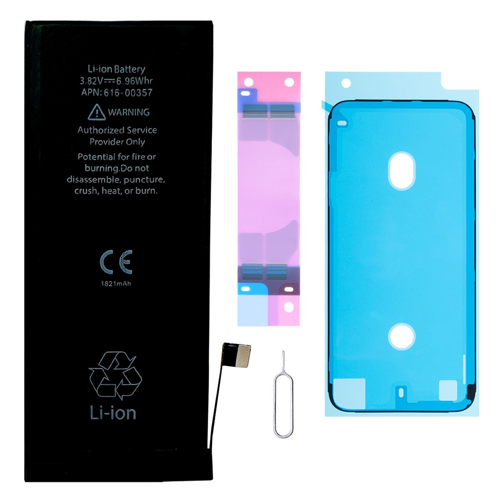 [DNG-0-2085] Ersatzakku Apple iPhone 8 / 8G Akku Li-Ion - Ersetzt APN 616-00361 + Klebestreifen + Kleberahmen