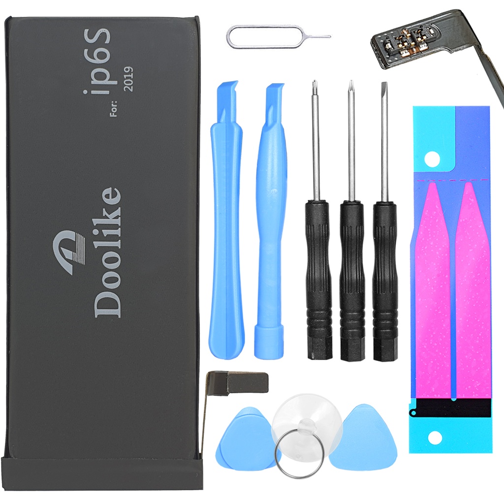[DNG-0-2849] Akku iPhone 6s Ersatzakku High Power Li-Polymer mit 0 Cycle mit Werkzeug + Klebestreifen