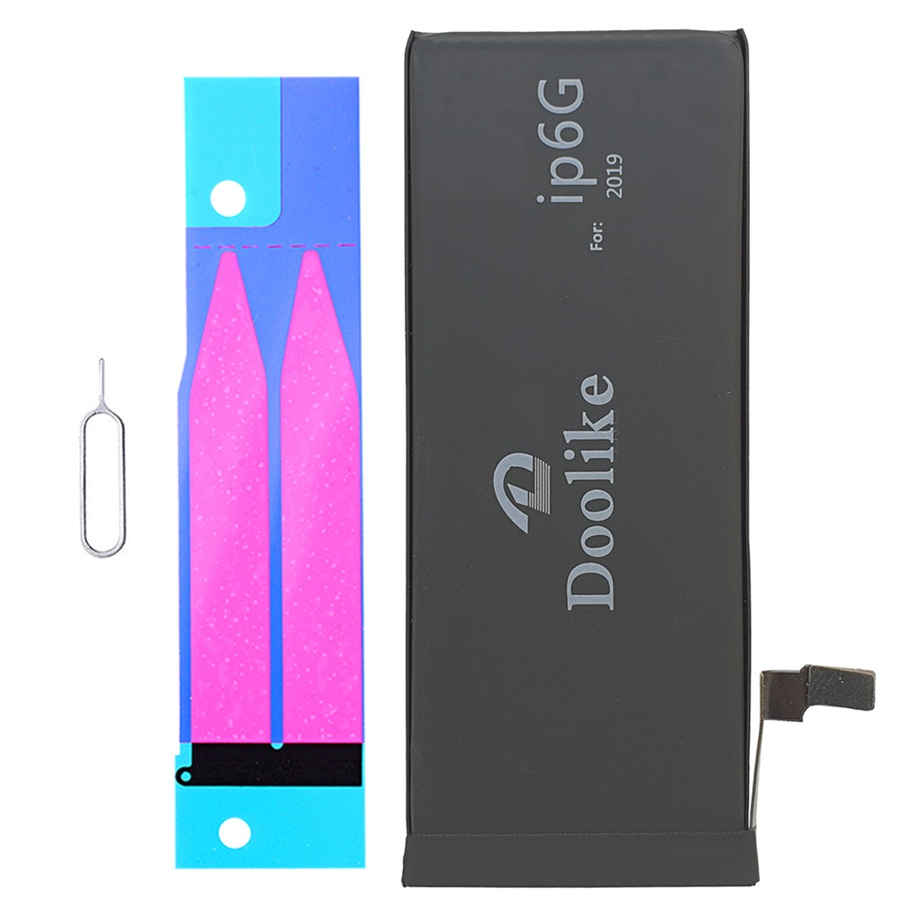 [DNG-0-2852] Ersatzakku für iPhone 6 High Power Li-Polymer mit 0 Cycle mit Klebestreifen + SIM Pin (Wird so nicht mehr verkauft. ID Kann für neuen Artikel verwendet werden)