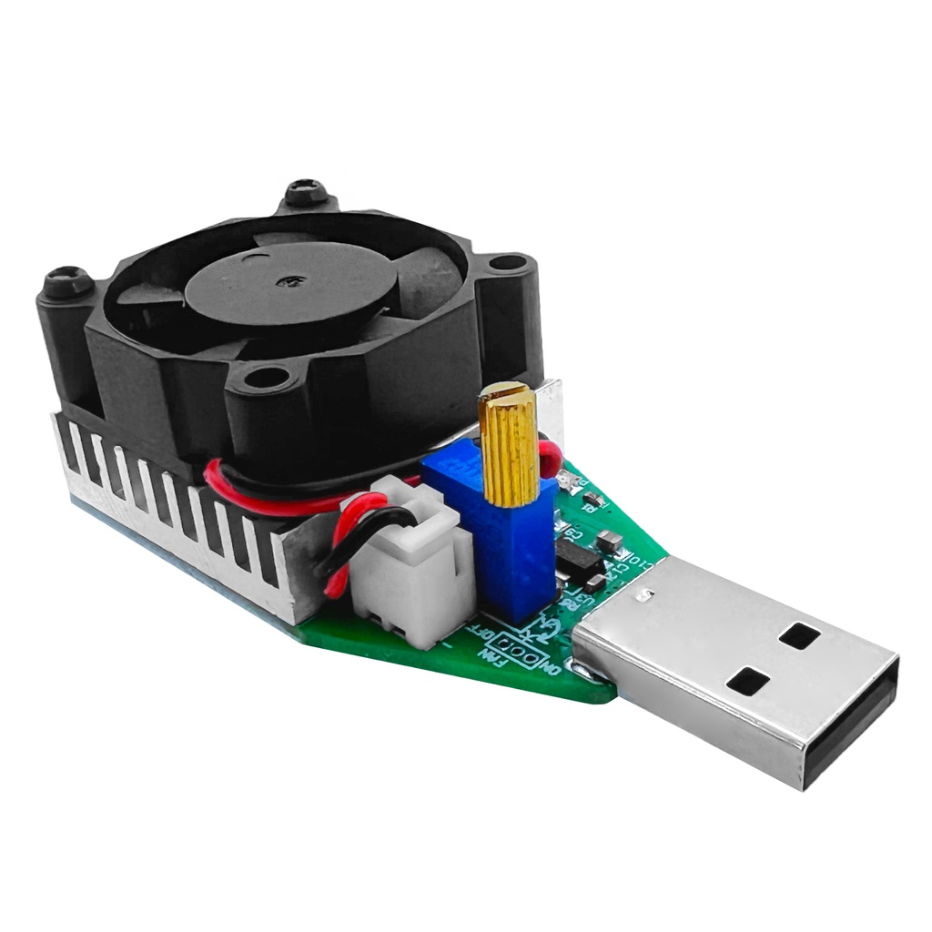 [DNG-0-2487] 15W USB Batterieentlader mit Lüfter Last Widerstand Entladung 3.7V-13V