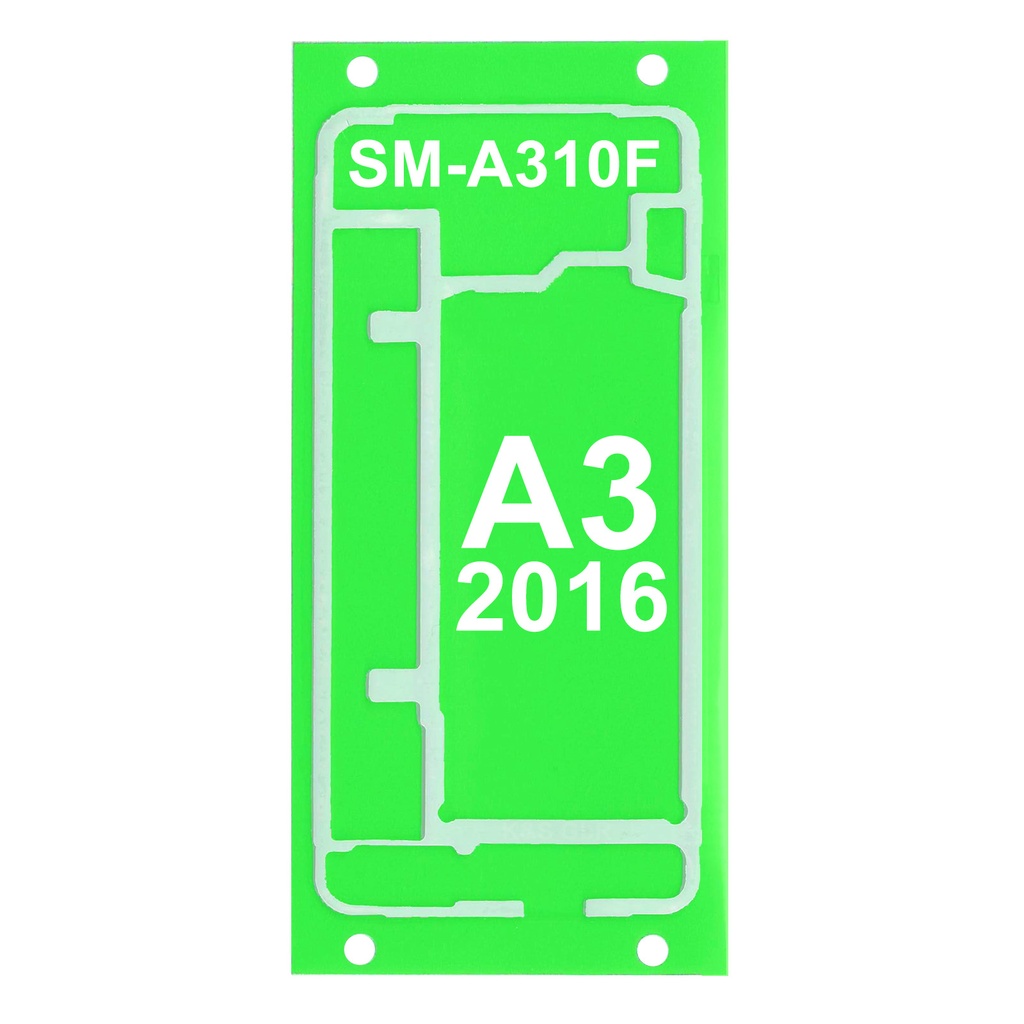 [DNG-0-2599] Samsung Galaxy A3 2016 SM-A310 Rahmen Kleber Klebepad Adhesive Wasser Dichtung Kleberahmen Rahmenkleber (1x)